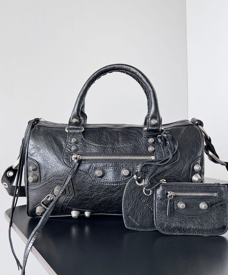 Balenciaga Le Cagole Medium Travel Bag Black